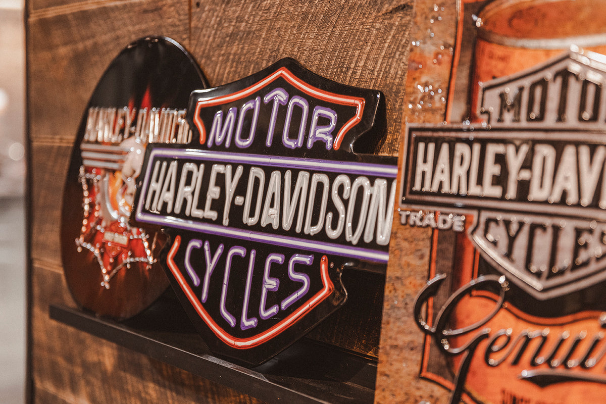 Harley-Davidson Women's B&S Embossed Vertical Crossbody Purse