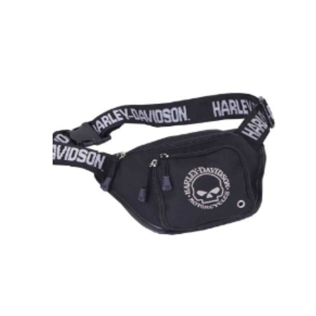 Harley-Davidson® Pink Bar & Shield Logo Adjustable Belt Bag