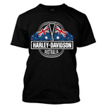 NCVT x Harley-Davidson Men's Australian Flag T-Shirt