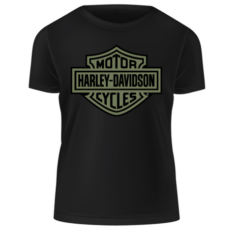 NCVT x Harley-Davidson Men's Bar & Shield T-Shirt - Black/Green – North ...