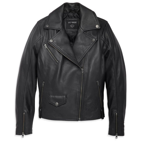 Harley-Davidson Women's Craftsmanship Leather Biker Jacket