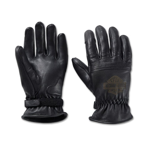 Harley-Davidson Men's Helm Leather Work Gloves