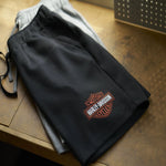 Harley-Davidson Men's Bar & Shield Fleece Shorts