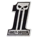 Harley-Davidson #1 Skull Logo Magnet