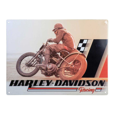 Harley-Davidson Beach Racer Graphic Tin Sign