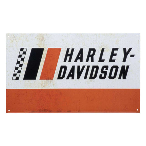 Harley-Davidson Racing Stripes Graphic Tin Sign