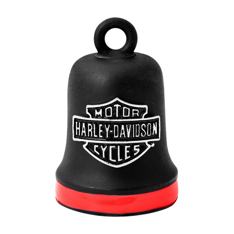 Harley-Davidson Matte Black & Red Stripe Ride Bell