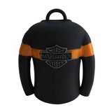 Harley-Davidson Black & Orange Jacket Ride Bell
