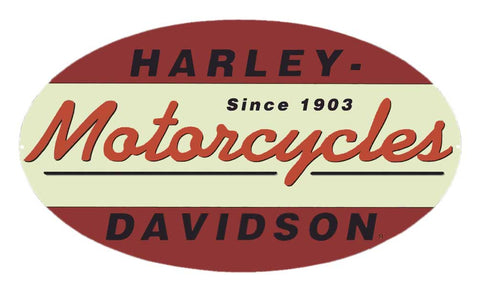 Harley-Davidson® 1903 Oval Tin Sign - 2010211