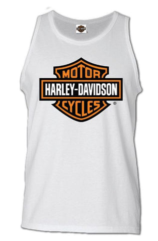 NCVT x Harley-Davidson Men's B&S Tank - White