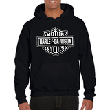 Harley-Davidson X NCVT Men's White Bar & Shield Fleece Hoodie - 30293985