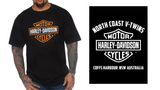 Harley-Davidson X NCVT Men's Black Bar & Shield T-Shirt, 40290914 (back)