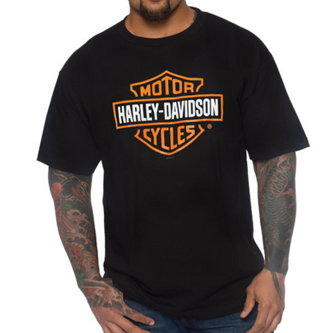 NCVT x Harley-Davidson Men's Bar & Shield T-Shirt - Black
