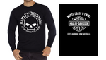 Harley-Davidson Men's Willie G Skull Long Sleeve T-Shirt, 40290928 (back)