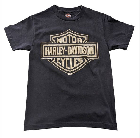 Harley-Davidson Gold Bar & Shield T-Shirt, 40296196.