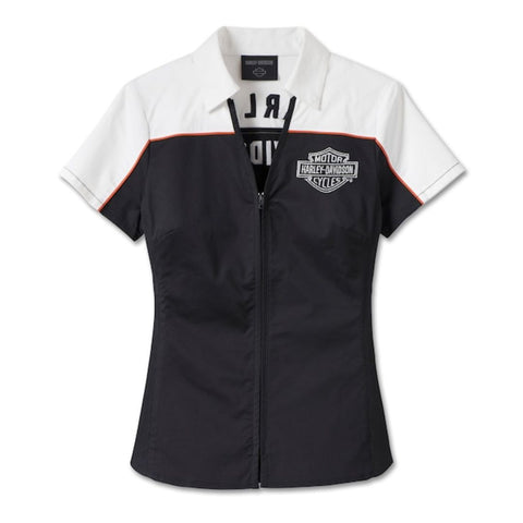 Harley-Davidson Elemental Zip Front Shirt