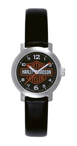 Harley-Davidson Womens B&S Leather Watch