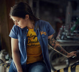 Harley-Davidson Women's Final Lap Chainstitch Shirt, 96663-22VW. (lifestyle 2)