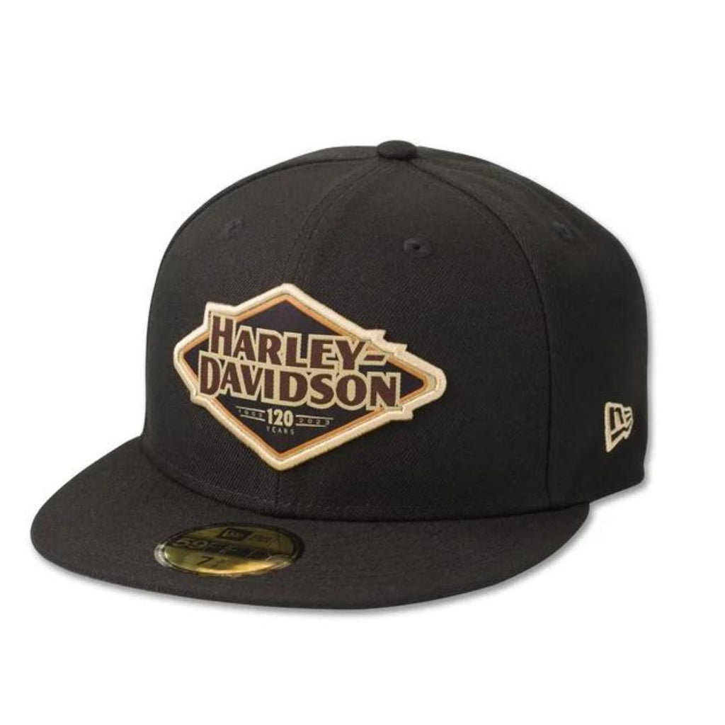 Harley-Davidson 120th Anniversary 59FIFTY Baseball Cap - Black ...