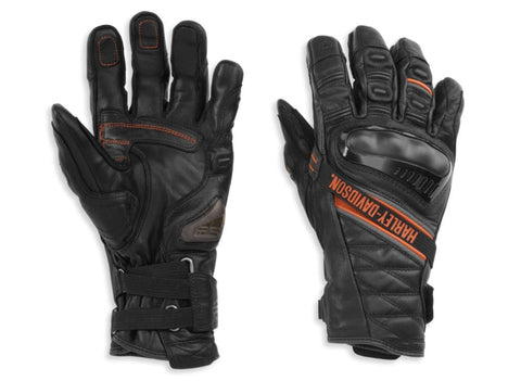 Harley-Davidson Men's Passage Adventure Gauntlet Gloves