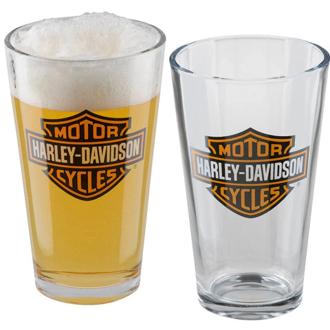 Harley-Davidson H-D Pint Beer Glass Set, HDX-98706