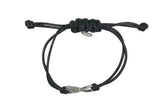 Harley-Davidson Infinity Wax Adjustable Cord Bracelet