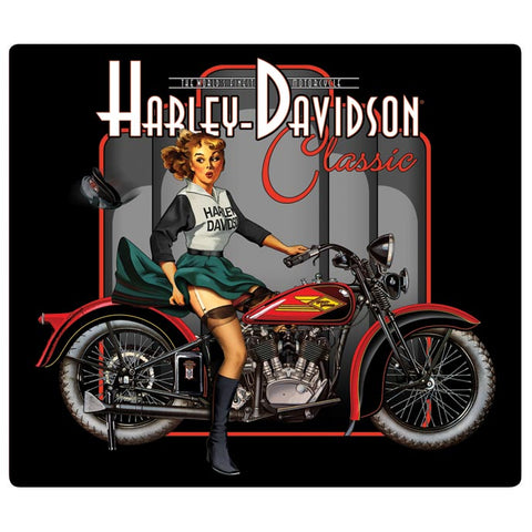 Harley-Davidson® Classic Pin Up Babe Tin Sign - 2010601