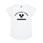 NCVT Women's Retro S/S Shop T-Shirt - White
