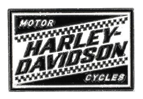 Harley-Davidson® 2D Die Cast Ignition Pin w/ Enamel Fill & Silver Plating - P334882