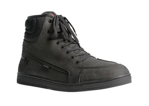 Motodry Mens Kicks Leather Boots - Black