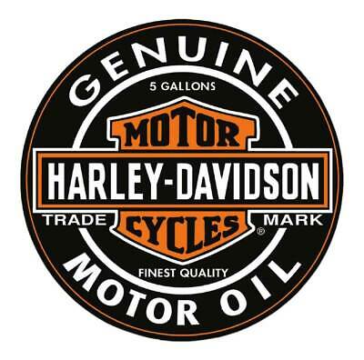 Harley-Davidson Motor Oil Round Puzzle 1000 Pieces - 6022