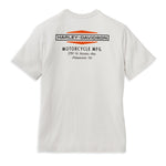 Harley-Davidson Men's Stacked Graphic Double Logo T-Shirt, 96171-22VM, (BACK PRINT)