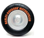 Harley-Davidson® Vinyl Tire Dog Toy | Squeaks - H8200HV0